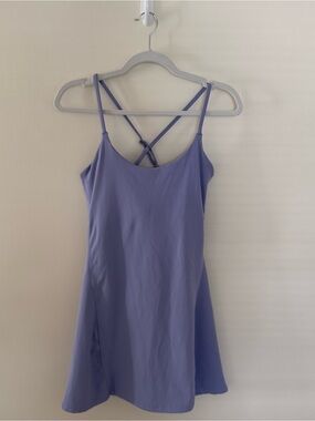 Lilac Strappy Athletic Dress